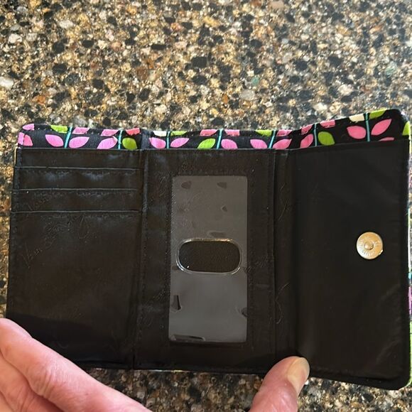 NEW Vera Bradley Va Va Bloom Small Kisslock Wallet/Coin Purse - Picture 3 of 7